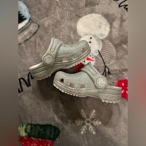 Baby/Toddler Glitter Crocs